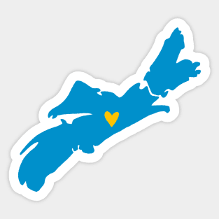 Nova Scotia Love Sticker